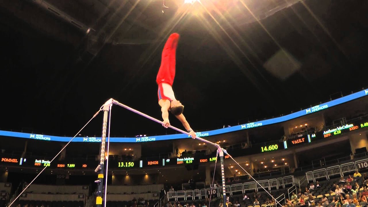 Alex Diab – Horizontal Bar – 2014 P&G Championships – Sr. Men Day 2 ...