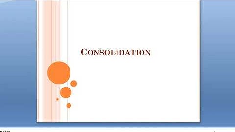 Consolidation_intriduction