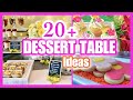 DESSERT TABLE IDEAS! (Backdrops, Recipes &amp; Decor to SAVE Money!)