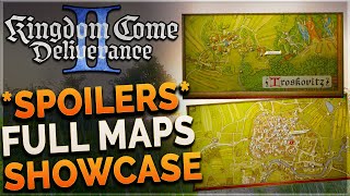 THE MAP IS HUGE ! *spoilers* - Kingdom Come Deliverance 2 Map Size