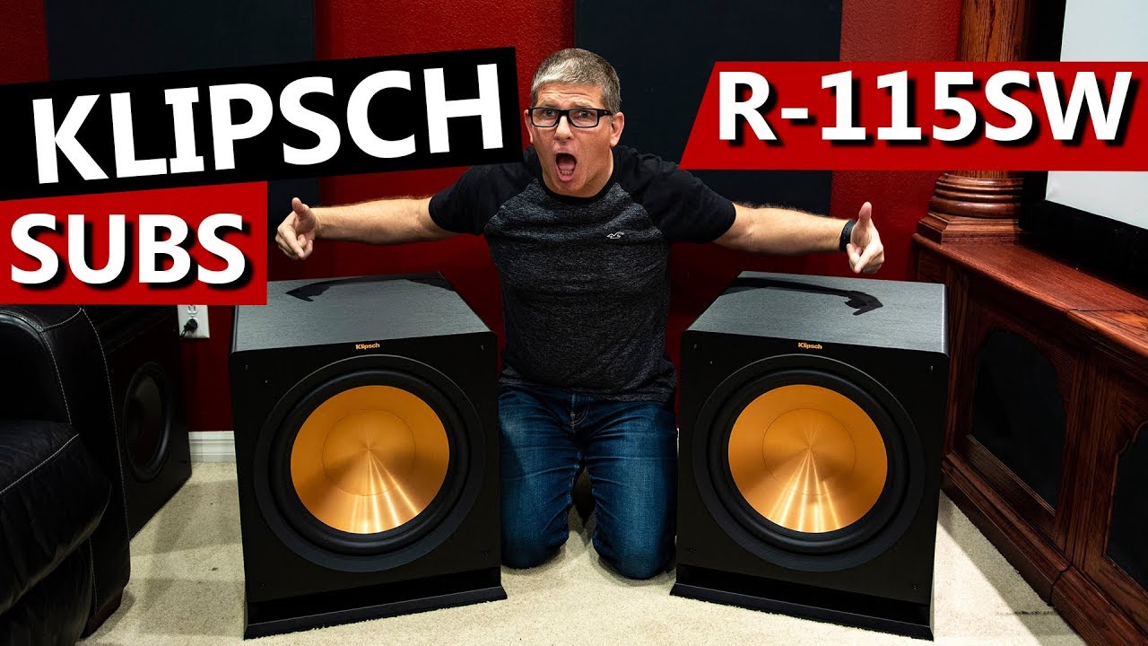 kyst Hound Gepard Dual Klipsch R 115SW Subwoofers | Unboxing and Overview - YouTube