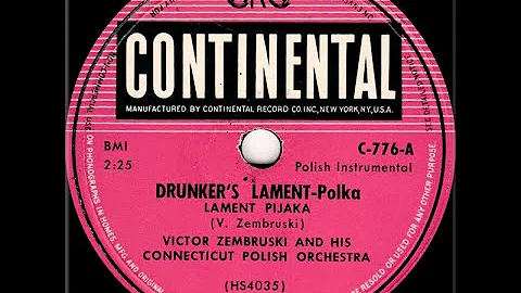 POLISH 78rpm recordings in the US, 1949. CONTINENT...