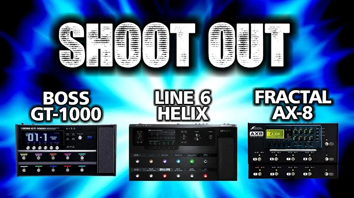 Boss GT-1000 vs Fractal AX8 vs Line 6 Helix Shootout