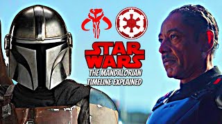 Where does The Mandalorian season 3 take place in the Star Wars timeline?