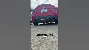 INSANELY LOUD BRZ Cold Start Invidia Catback Uel Headers Subie Brz Gr86 Cartok Fyp 