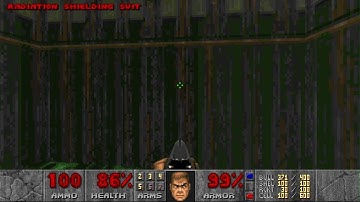 Ultimate Doom - E1 M6 - Knee Deep In The Dead - Central Processing (100%)