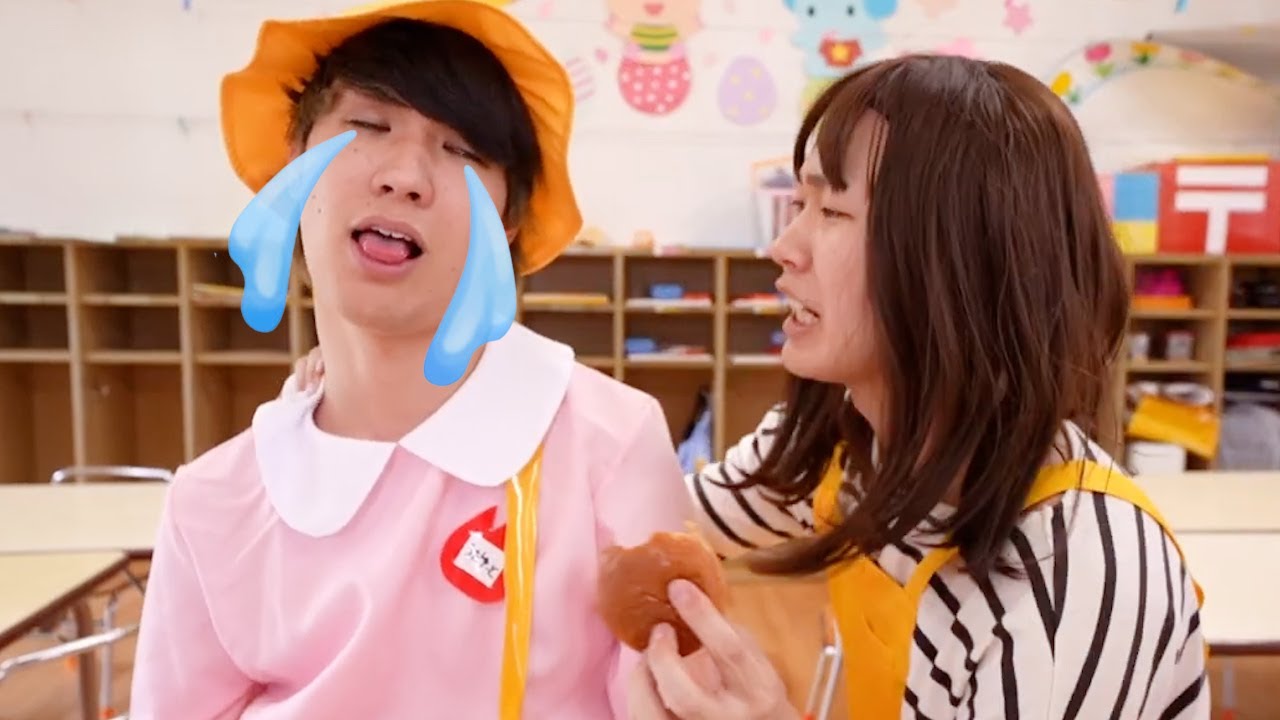 オエ！嫌いなパンを食べないゆーとvs食べさせたい最恐きいこ【バンカ