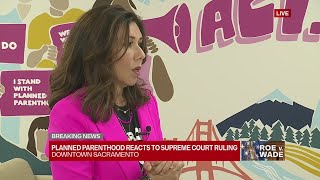 Planned Parenthood California CEO Jodi Hicks reacts to Dobbs