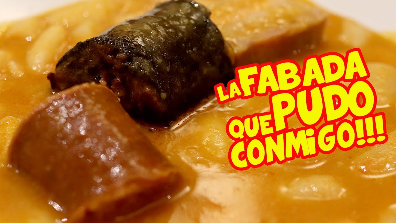 CASI REVIENTO comiendo FABADA ASTURIANA en MADRID