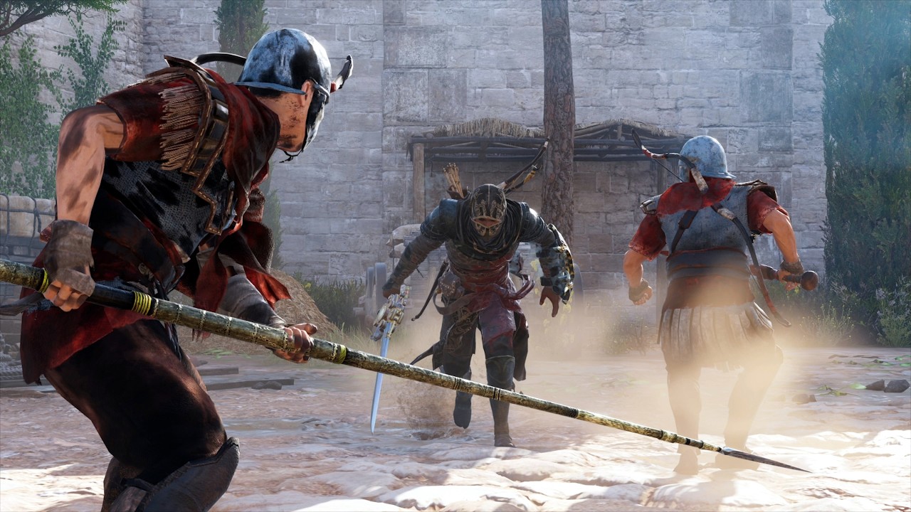 Assassin's Creed Origins Black Hood Legendary Armor High Action Gameplay