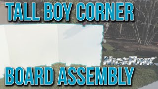 NiceRink Tall Boy Board Corner Assembly