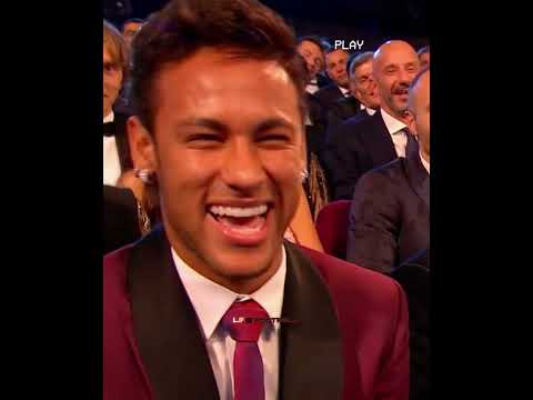 Neymar And Alves In The 2017 FIFA Ceremony🤩😂 #shorts #football #soccer