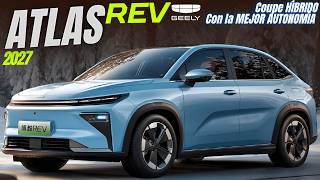 Nuevo Geely Atlas Rev 2027 Crossover Coupé Híbrido - Autonomía Y Tecnología. Nuevo E-Power