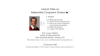 ICA 1.1b-1.5 - Independent Component Analysis (34 min)