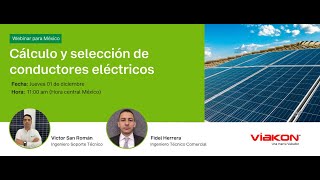 Webinar: Cálculo y selección de conductores eléctricos Viakon