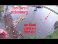 Forellenangeln mit Gummiköder und Spoon Toniforelli Oldenburg Bienenmade Trout Area Fishing