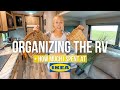 ORGANIZATION IDEAS FOR FULL-TIME RV LIVING (budget-friendly!) | Rookies On The Road (Ep. 5)