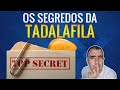 Os segredos do uso da tadalafila
