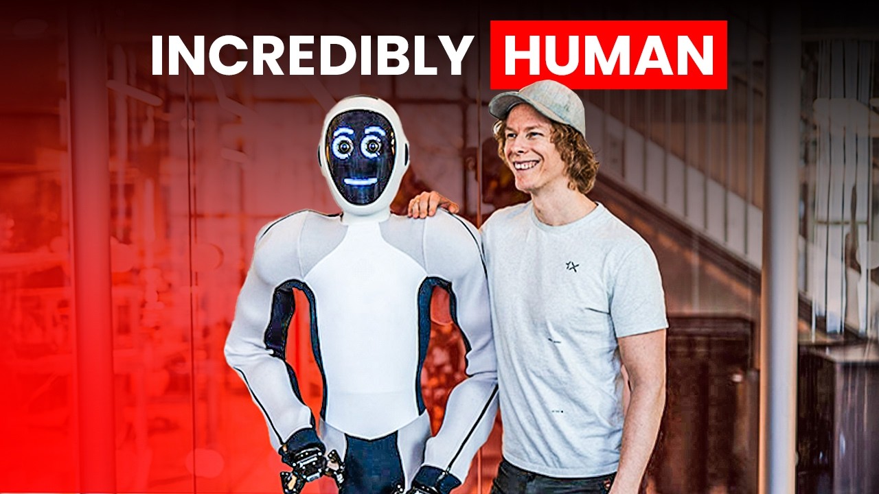 AI Humanoid Robot acts INSANELY HUMAN in Demonstration! 1X NEO is Ready!