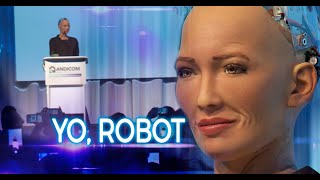 Esta máquina humanoide estuvo de visita por Colombia y le encantó C...