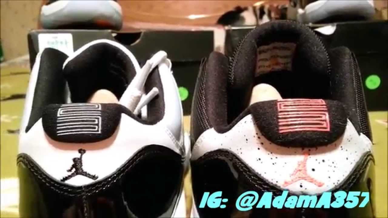 air jordan 11 concord real vs fake