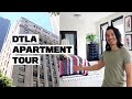 Downtown Los Angeles Apartment Tour | DTLA $2150 Studio