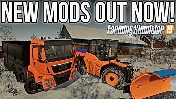 NEW MODS! | MAN TGS Truck & SynTrac Winter Pack! | Farming Simulator 19