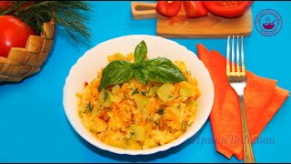 Овощное рагу с кабачками/ Как приготовить овощное рагу/ Соте/ How To Make Vegetable Ragu