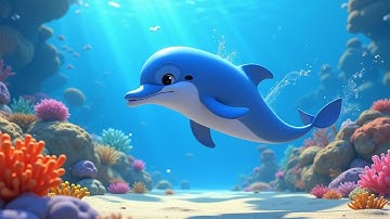 🐬Chú Cá Heo Xinh Xắn 🎵 | Bài Hát Thiếu Nhi Hoạt Hình Dễ Thương