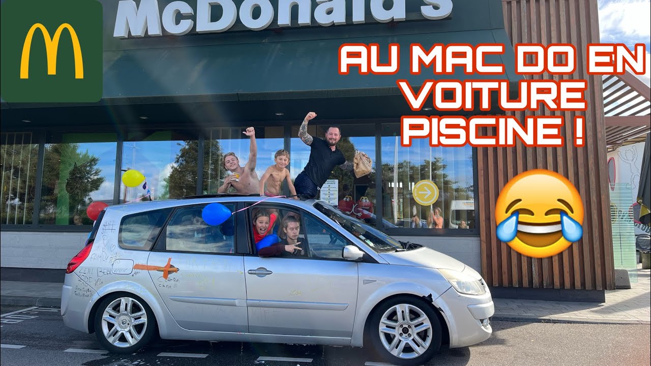 ON PASSE AU MAC DO DANS UNE PISCINE !!!