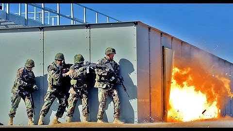 Shooting in the Action Target MATCH - Modular Armored Tactical Combat House