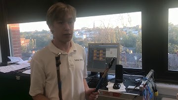 Christopher Horn Raspberry Pi Drums Set Demonstration