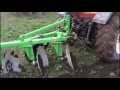 Aratro a dischi imbriano macchine agricole  2 prova in campo