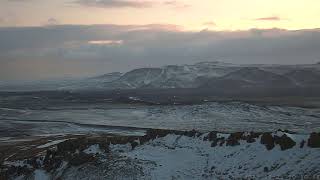 Sundhnúka eruption Dec 21st 2023 10:00 to 11:00 - Live from Iceland