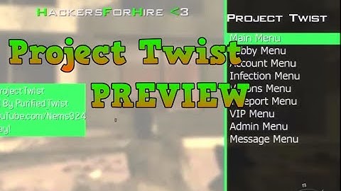 [PREVIEW] Mw2 1.14 RTM Menu - Project Twist v1