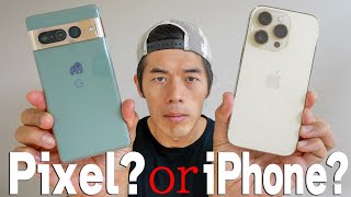 新型「iPhone」vs「Pixel」本音で私はこちらを選びます！