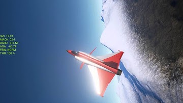 UE4 flight physics - superstall (cobra)