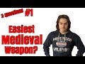 Learning HEMA at home | Easiest medieval weapon and medieval height!?