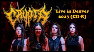 Crypta - Kali,  Starvation and more... Live in Denver, CO, USA 2023 (CD-R)