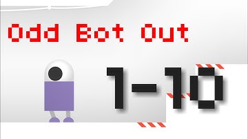 Odd Bot Out levels 1 - 10 | walkthrough gameplay
