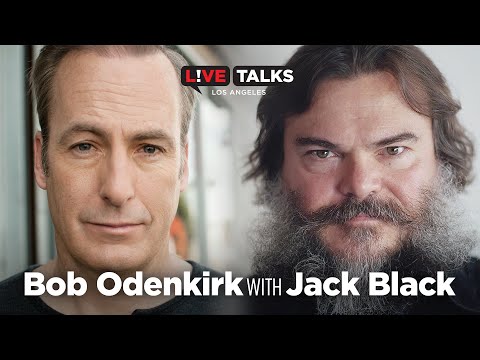 Bob Odenkirk in conversation with Jack Black at Live Talks Los Angeles