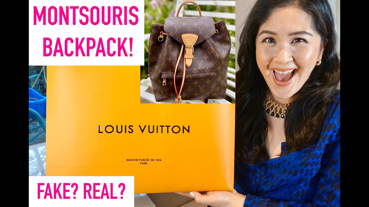 Louis Vuitton MONTSOURIS MONOGRAM Backpack Unboxing, Boujee