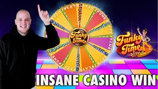 HUGE CASH WIN ON FUNKY TIME LIVE WITH CASINODADDY 🎰