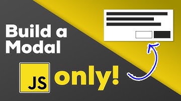 Vanilla JavaScript Modal - JavaScript Only!