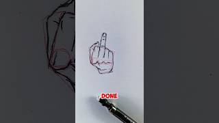 Middle Finger Art: A Simple Guide to Drawing Hands #art #foryou #shorts #tutorial #drawing #sketch Middle Finger Art: A Simple Guide to Drawing Hands #art #foryou #shorts #tutorial #drawing #sketch