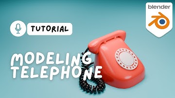 How to make Telephone in Blender | Blender Tutorial