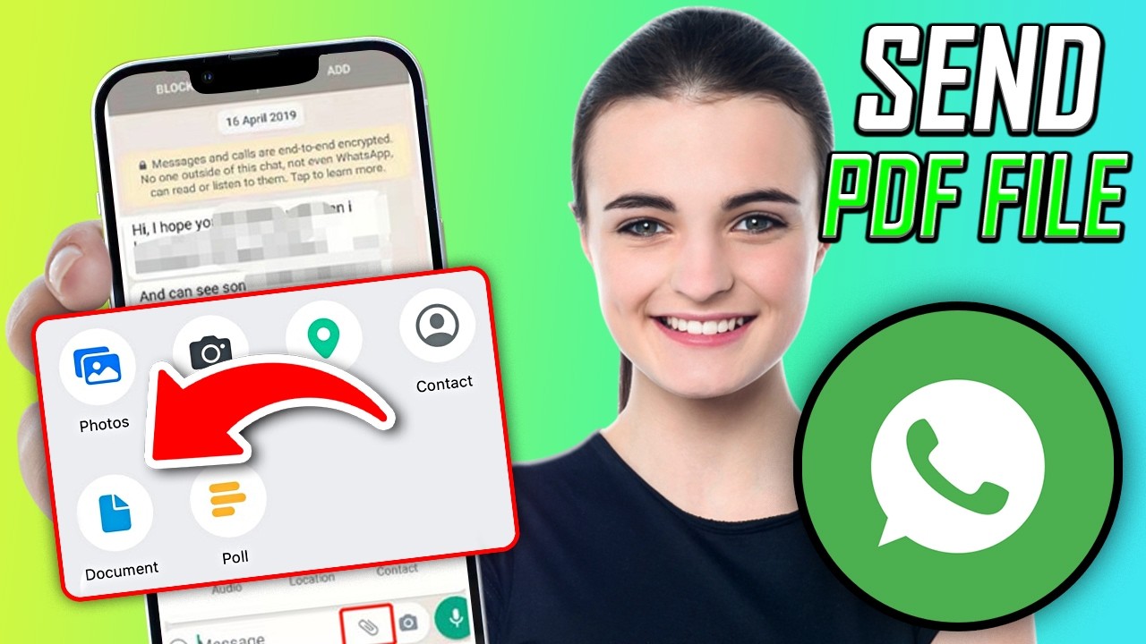 How to Send PDF File in Whatsapp (2026) - YouTube