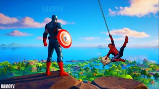 Captain America Arrives WEIRD Trailer ( Funny ) | Fortnite X Avengers