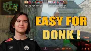 DONK CS2 MASTERCLASS WILL BLOW YOUR MIND! EPIC HIGHLIGHTS FROM DONK!