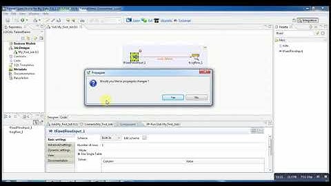 2   First job Creation Printing Hello world to the console, use of tLogRow